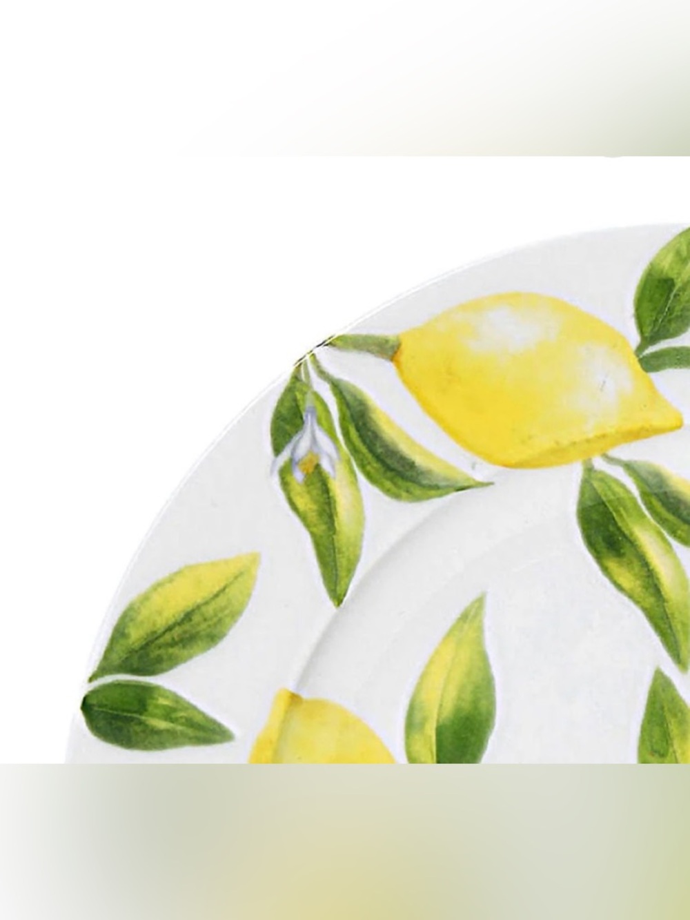 MIKASA Salad Plates with Lemons, Set of 4. - Picture 3 of 5